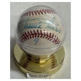 Minnie Miï¿½oso Signed Baseball