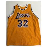 PSA DNA Signed Magic Johnson Lakers #32 Jersey