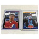 Randy Johnson Rookie Card Pair