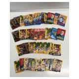 Vintage Topps Sticker Pack Collection