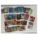 Vintage Trading Card Pack Collection