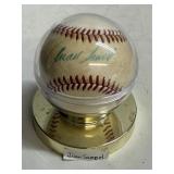 Juan Samuel Signed Baseball
