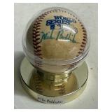 Mike Boddicker Signed World Series Baseball
