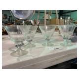 Swedish Crystal Cocktail Glasses