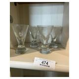 Gray Goose Etched Crystal