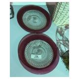 2 Piece Kings Crown Snack Platters