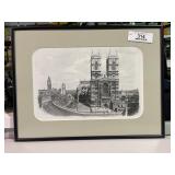 Framed Big Ben Print
