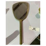 Gold Embossed Vanity Mirror