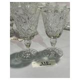 Edinburgh Crystal Stem Wine Glasses