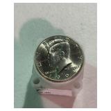 Roll of Uncirculated Kennedy Half Dollars