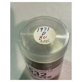 Tube of 20 Uncirculated Eisenhower Dollars