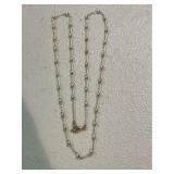 Signed Trifari Pearl Necklace