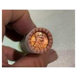 Roll of Uncirculated Lincoln Cents