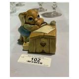 Pendelfin Hand Painted Stone Craft Collectible