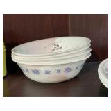 4 Corelle Bowls
