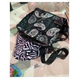 2 Black & White Purses
