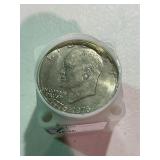 Tube of 20 Uncirculated Eisenhower Dollars