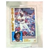 Eddie Murry Baseball Card