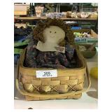 Handmade Basket & Doll