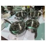 10 Piece Stainless Steel Cookware Set