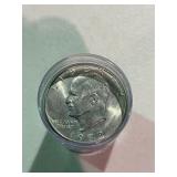 Tube of 20 Uncirculated Eisenhower Dollars