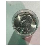 Tube of 20 Uncirculated Eisenhower Dollars