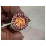 Roll of Uncirculated Lincoln Cents