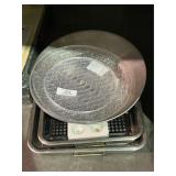 Large Stainless Steel Pans & Misc.