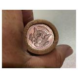 Roll of Uncirculated Kennedy Half Dollars