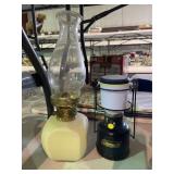 Oil & Electric Lamp