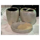 Ornate Gold Vanity Set