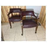 Two Rolling Chairs