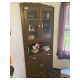 Vintage Corner Cabinet