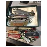 Lot of Pocket Knives & Misc