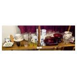 Assorted Collectible Glassware