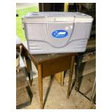 Coleman Cooler & Sewing Machine