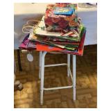 Stool & Lot of Gift Bags