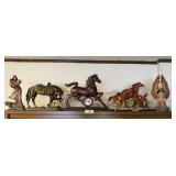 Five Western Style Sculptures / Figurines