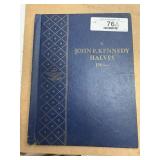 Book of US Half Dollar Coins