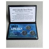 43 Lincoln Cent Set