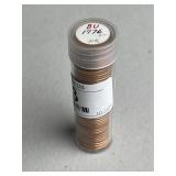 1976 UNC Lincon Cent Roll