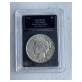 Graded Slabbed Peace Dollar
