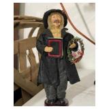 Hand Crafted Byers Christmas Caroler