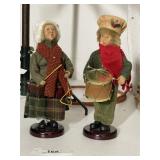 Hand Crafted Byers Christmas Caroler