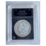 Graded Morgan Silver Dollar