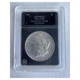 Graded Morgan Silver Dollar