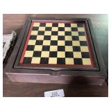 Game Set with Storage Chest