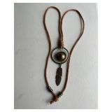 Vintage Feather Necklace