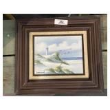 Vintage Framed Art Work