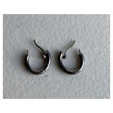 Sterling Silver Hoop Earrings